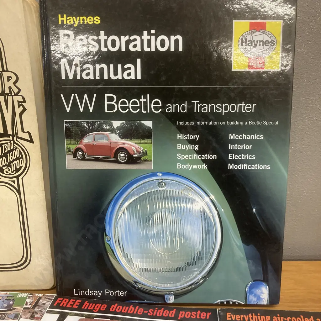 VW Books John Muir How to Keep Your Volkswagen Alive, Phil Patton "Bug" Strange Mutations, Haynes Restoration Manual Etc Image 1++