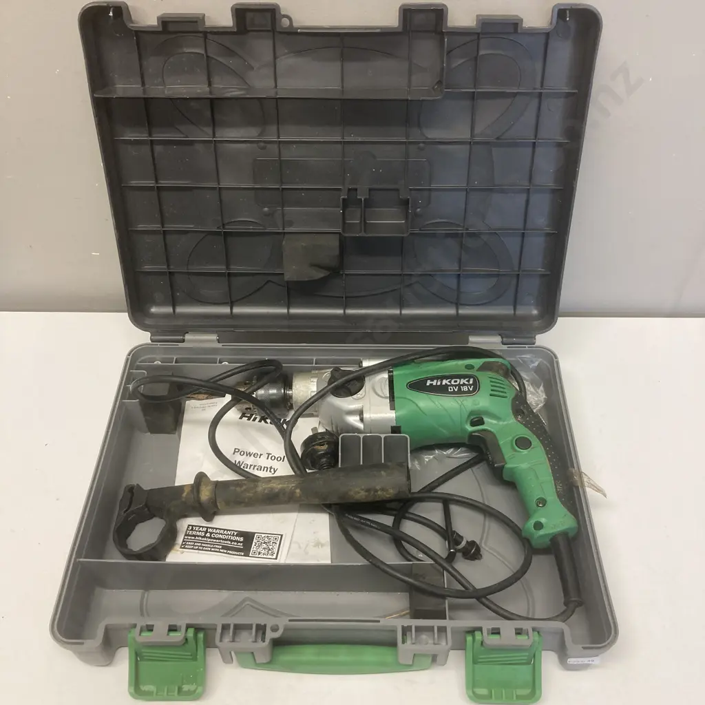 Hikoki DV 18V Impact Drill In Case Image 1++