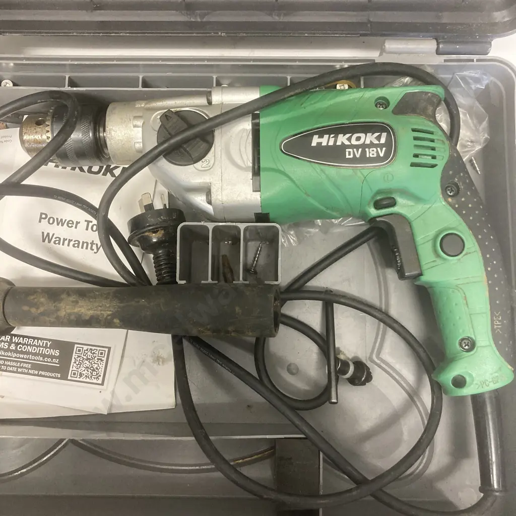 Hikoki DV 18V Impact Drill In Case Image 1++