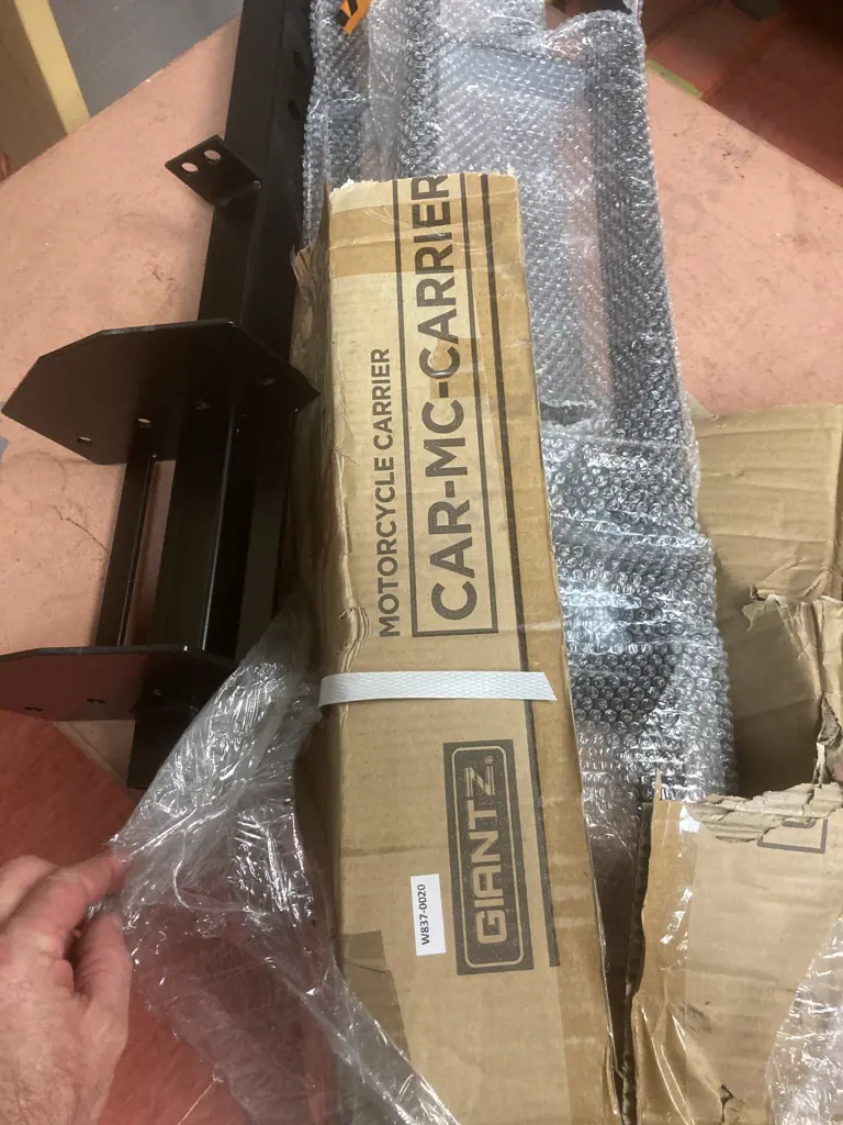 GIANTZ Car-MC-Carrier- 6039-A Motorcycle Car Carrier Rack Image 1++