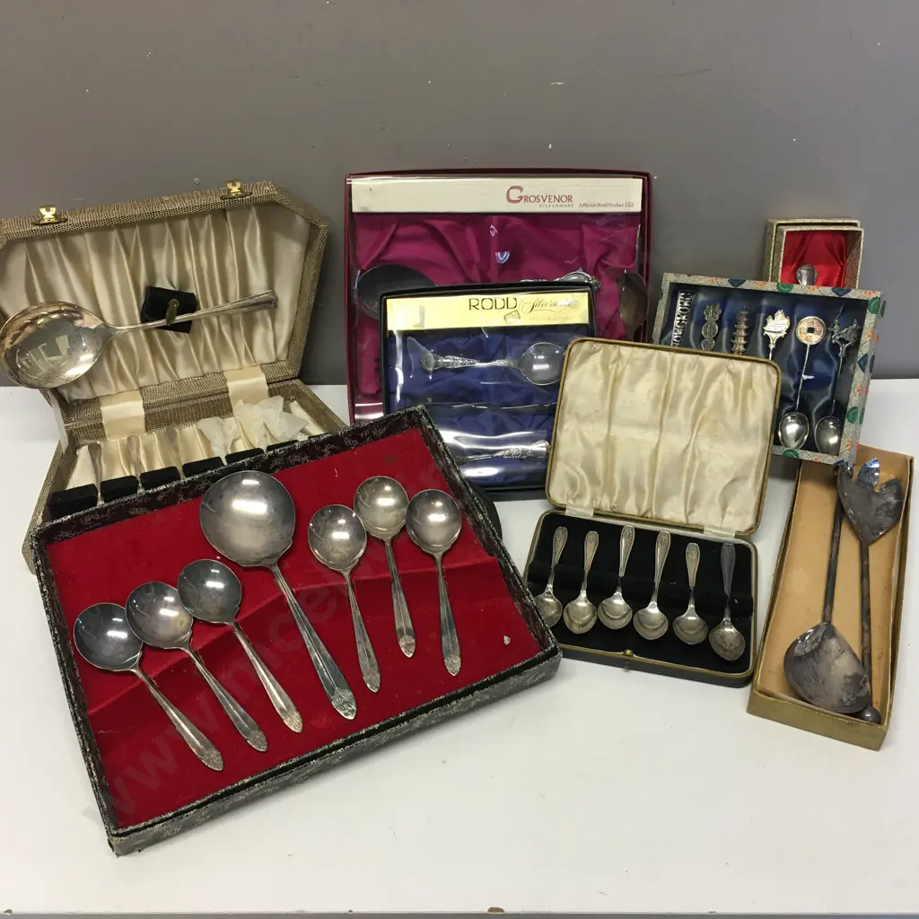 Selection of Silverware Items Image 1++