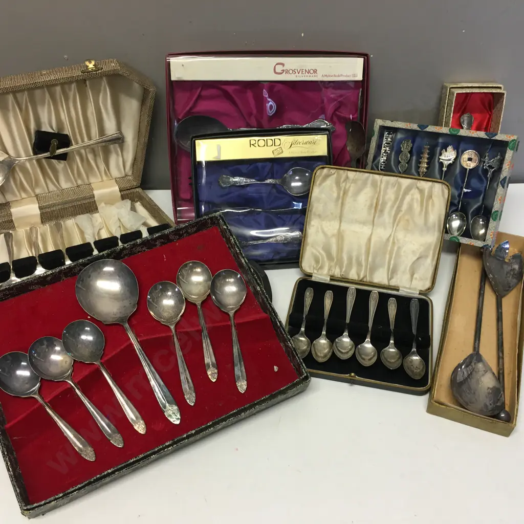 Selection of Silverware Items Image 1++