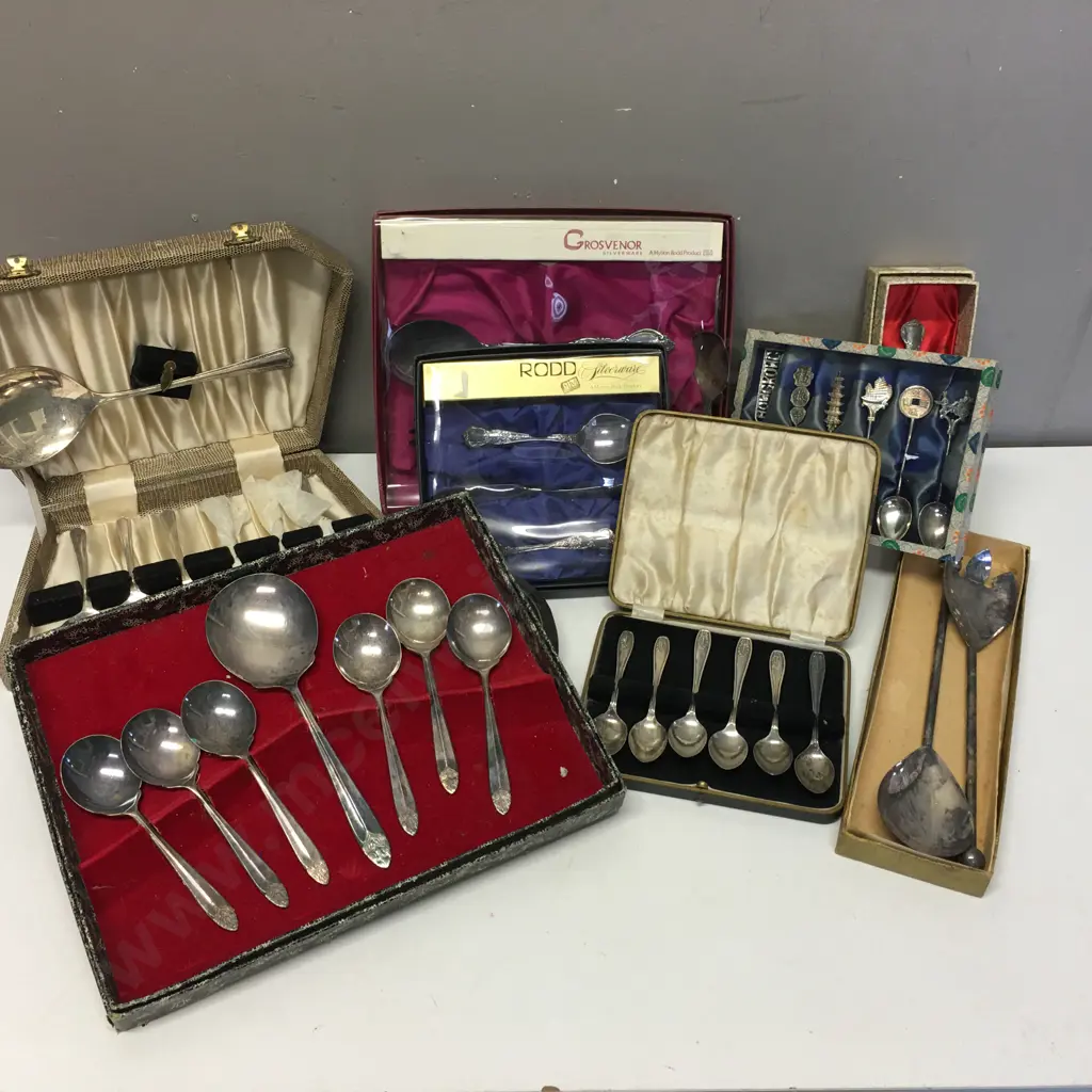 Selection of Silverware Items Image 1++