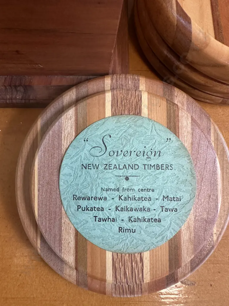 Wooden Lidded Jewellery Boxes New Zealand Native Timbers Image 1++