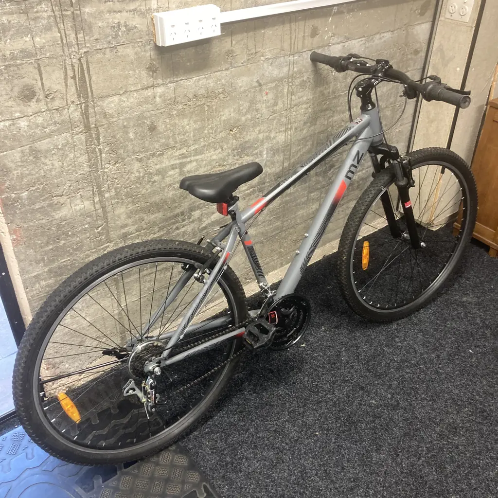 MZ Mountain Bike, Grey / Black / Red Image 1++