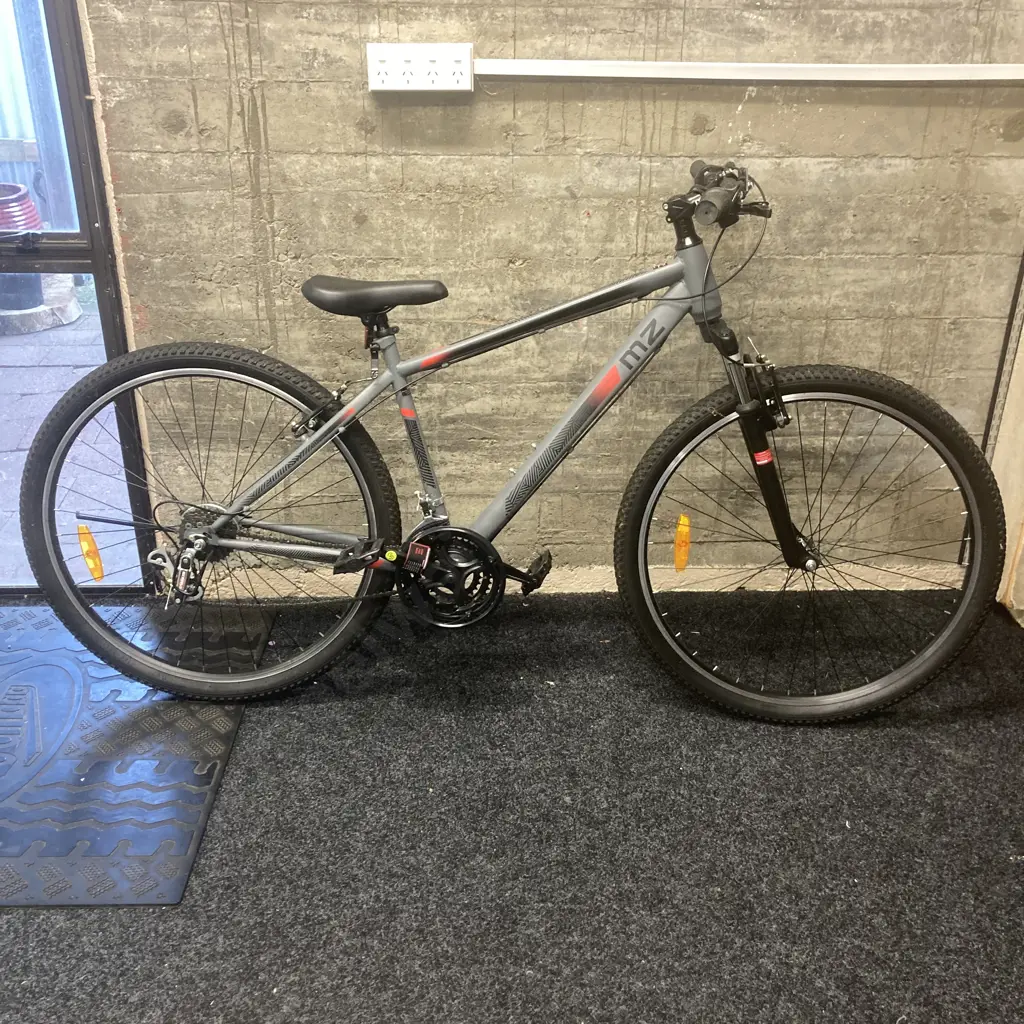 MZ Mountain Bike, Grey / Black / Red Image 1++