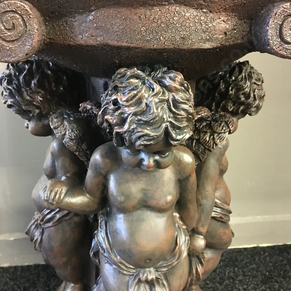 Cherub Planter Stand H41cm  Image 1++