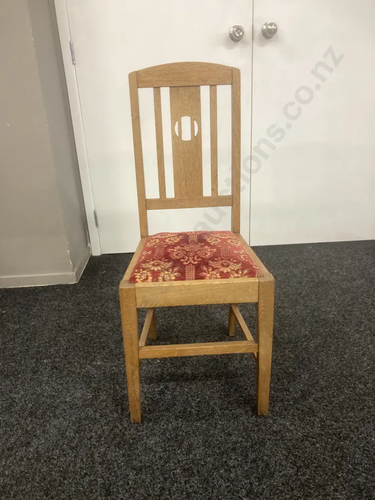1900's Oak Dining Chair Image 1++