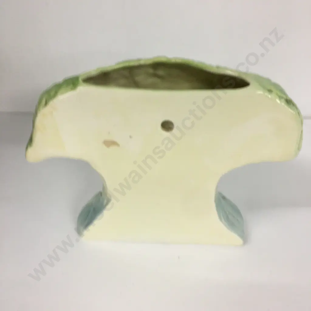 Vintage Rare Rabbit Under Tree Vase / Wall Pocket #354 H15cm. Image 1++