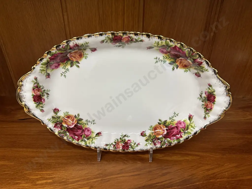 Royal Albert 'Old Country Roses' Oval Dish L27cm Image 1++