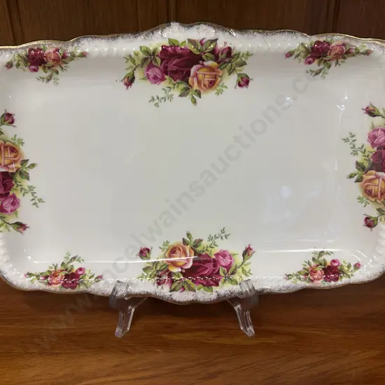 Royal Albert 'Old Country Roses' Sandwich Plate L30cm