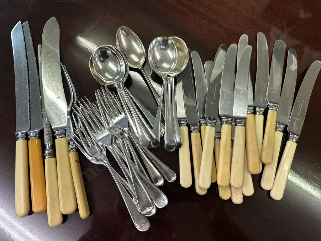Selection of Cutlery Including Bone Handled Etc Image 1++