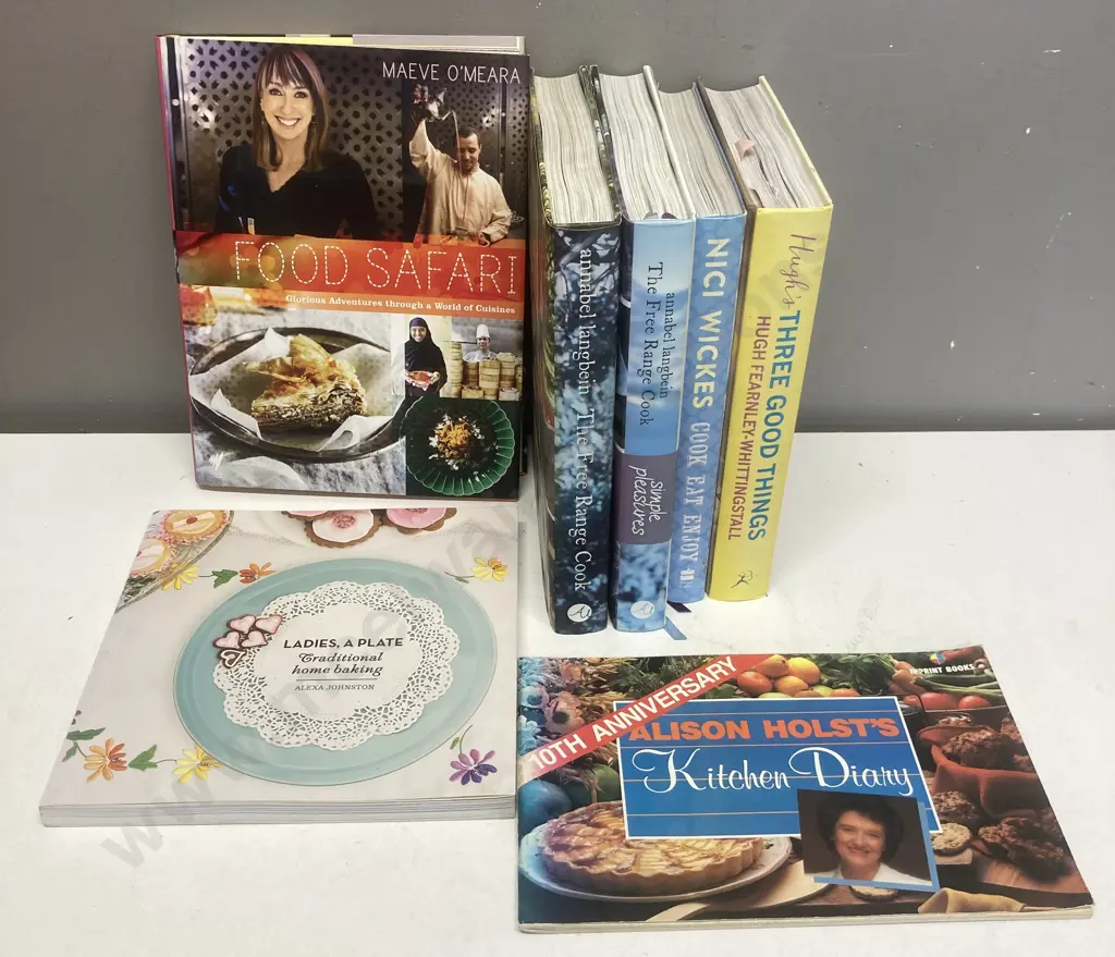 Selection of Recipe Books - Annabel Langbein, Hugh's Three Good Things Etc Image 1++