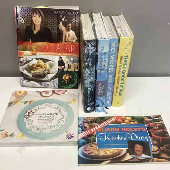Selection of Recipe Books - Annabel Langbein, Hugh's Three Good Things Etc