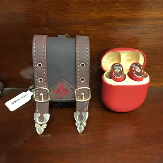 Klee x Xiaomi Redmi AirDots 3 Pro Bluetooth Earbuds: Genshin Impact Limited Edition With Backpack Case