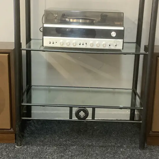 Fountain Opus Twenty Ultra-Fi Stereo. Garrard 35SB Record Changer, 2 Speakers & Manual (One Owner From New)