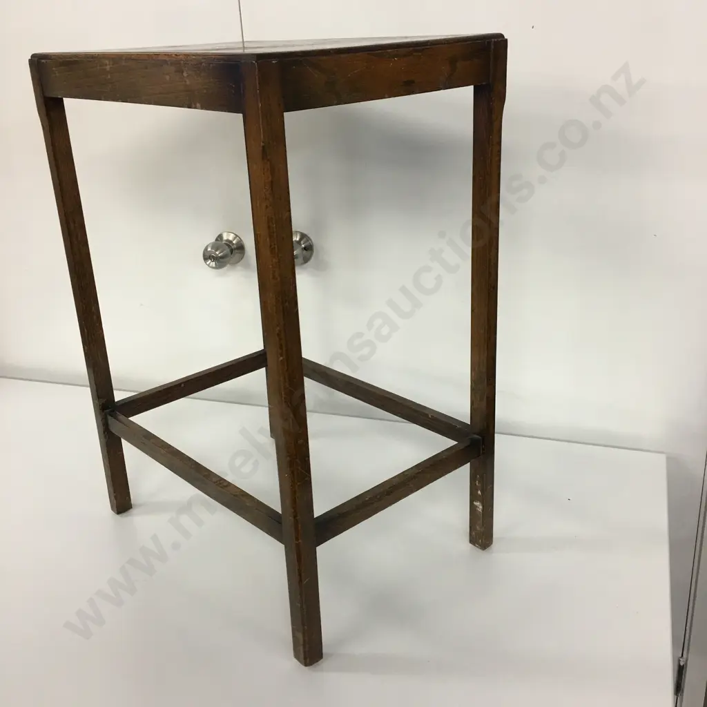 Vintage Wooden Side Table H70,W51,D36cm. Image 1++