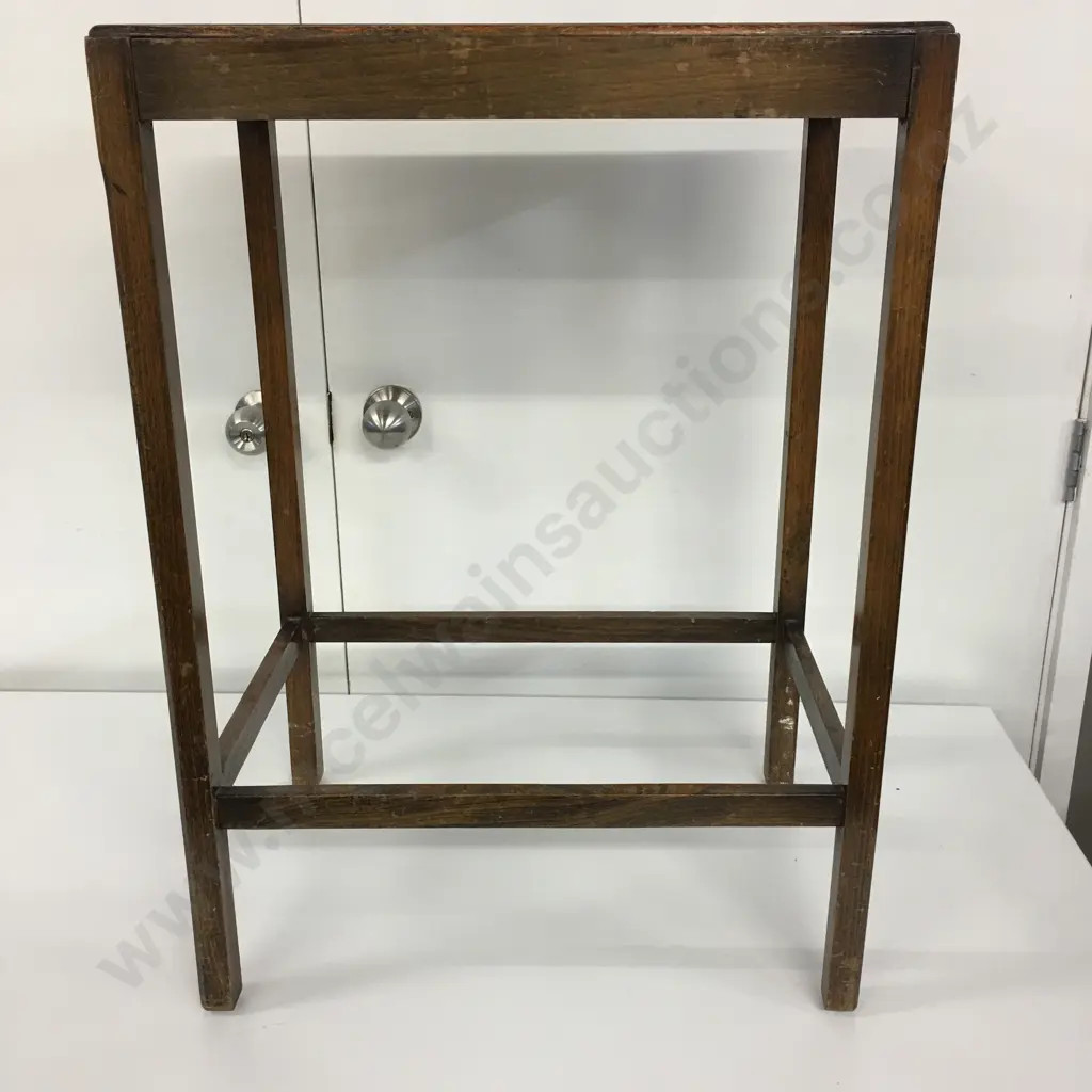 Vintage Wooden Side Table H70,W51,D36cm. Image 1++