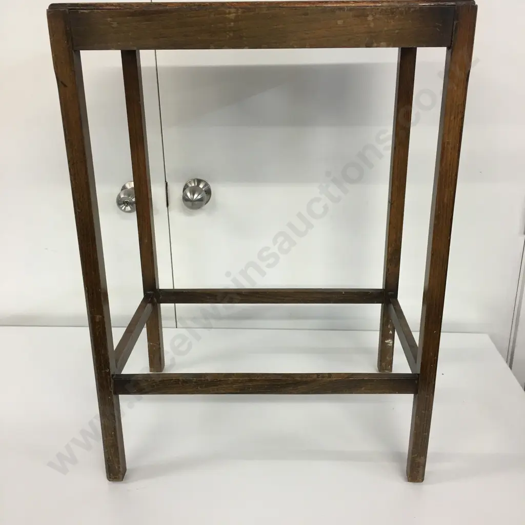 Vintage Wooden Side Table H70,W51,D36cm. Image 1++