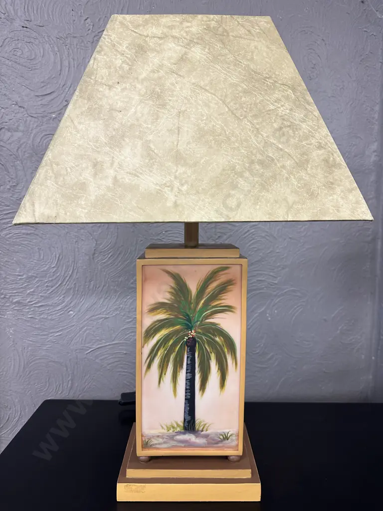 Abode Table Lamp Palm Tree  Scene H75cm. Image 1++
