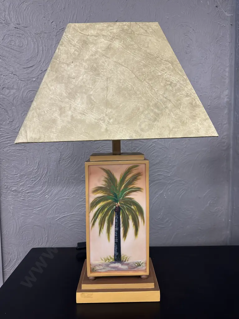 Abode Table Lamp Palm Tree  Scene H75cm. Image 1++