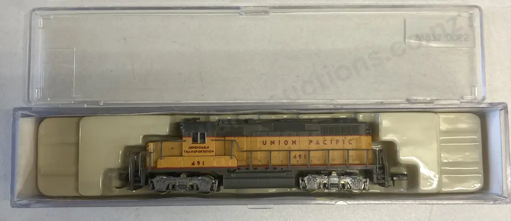 N Scale Life-Like 7253 EMD GP-20 Union Pacific #491, Boxed Image 1++