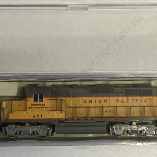 N Scale Life-Like 7253 EMD GP-20 Union Pacific #491, Boxed