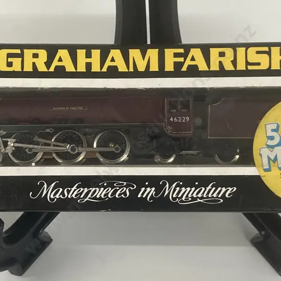 Graham Farish N Gauge No.1816 Duchess Class "Duchess Of Hamilton" Steam Loco, in BR Crimson & Cream, Boxed