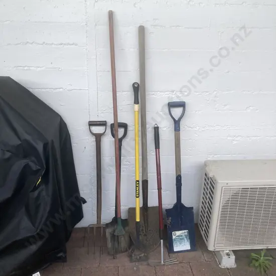 Bundle of Assorted Garden Tools