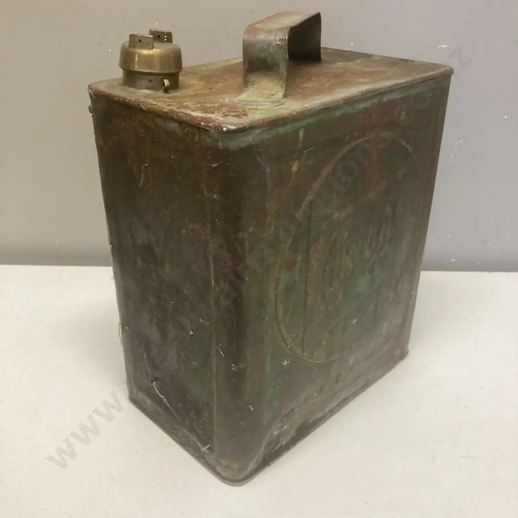 Vintage Castrol Motor Oil 2 Imp Gallon Tin Image 1++