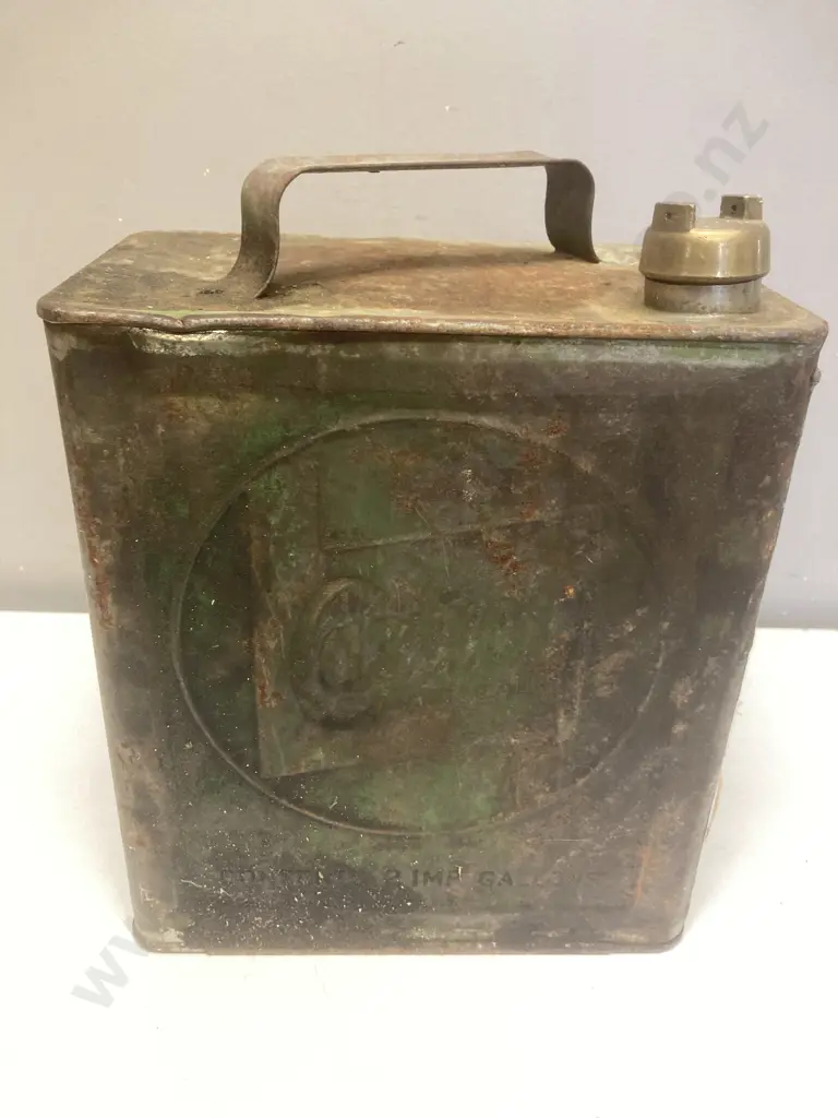 Vintage Castrol Motor Oil 2 Imp Gallon Tin Image 1++