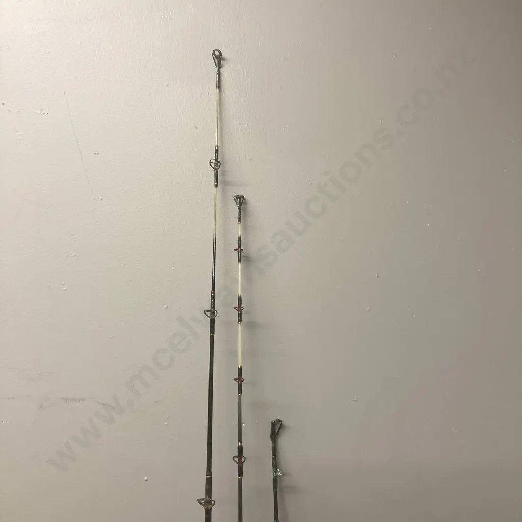 Fishing Rods x 3 - Penn Powerstick Prto 7001 TLBM, Abu Garcia Ultra Cast Pro & Fish City Grand Slam Standup IGFA Image 1++