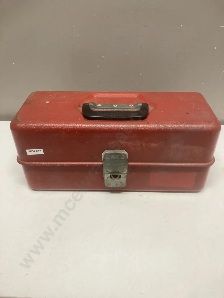 Red Steel Toolbox, Sockets & Allen Keys Etc Image 1++
