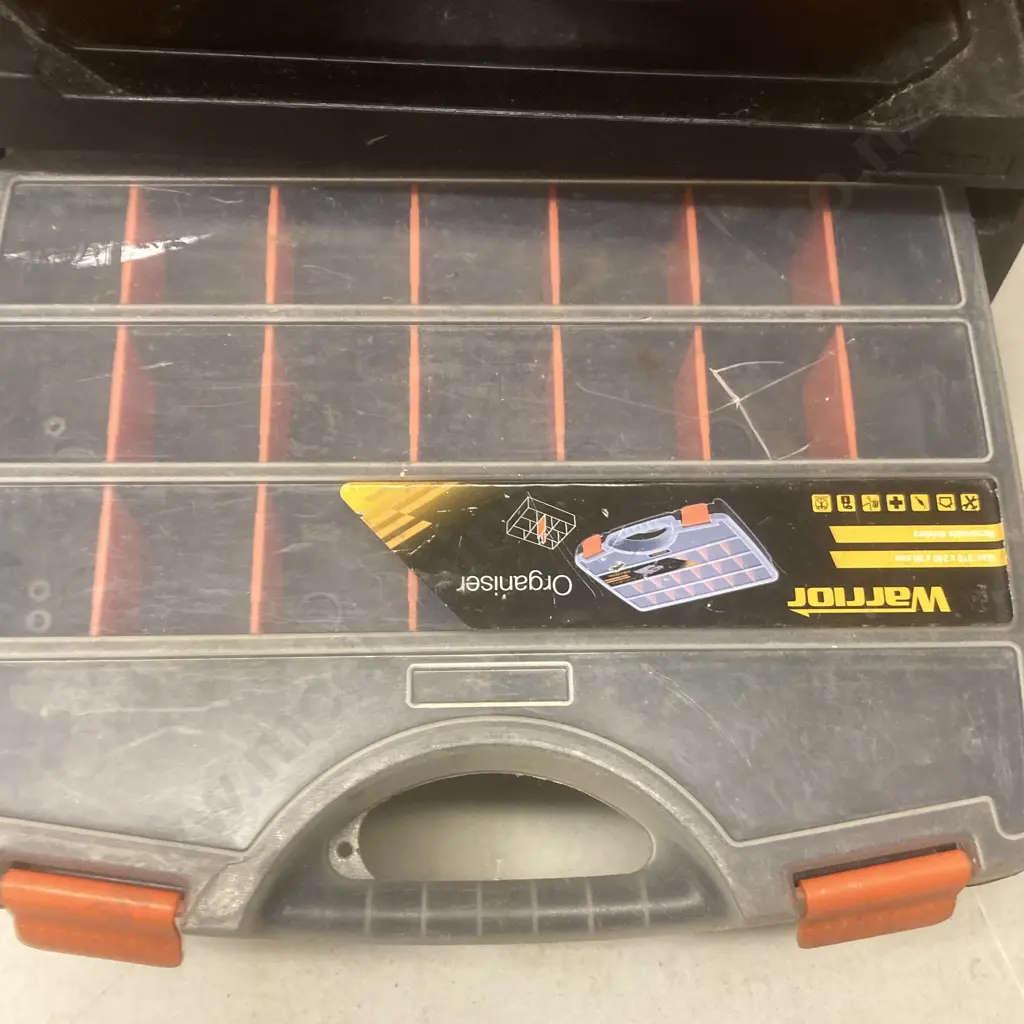 Plastic Sorter Drawers x 6 With Contents Image 1++
