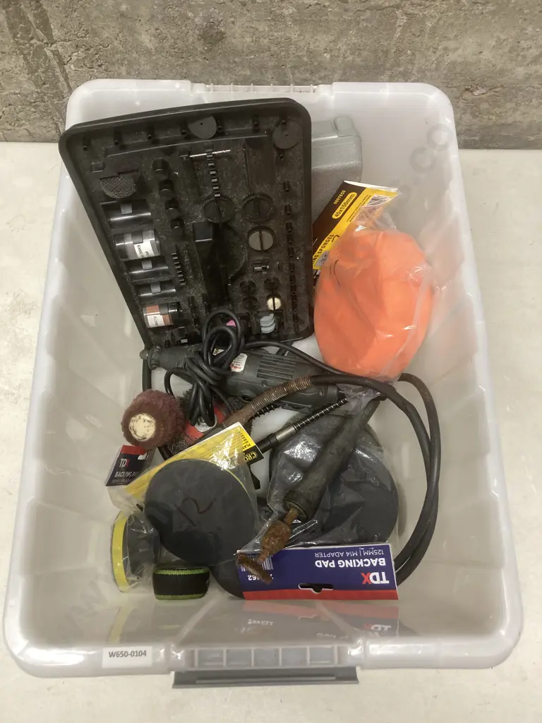 Box Lot Rotary Tool, Accessories Etc Image 1++