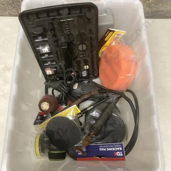 Box Lot Rotary Tool, Accessories Etc
