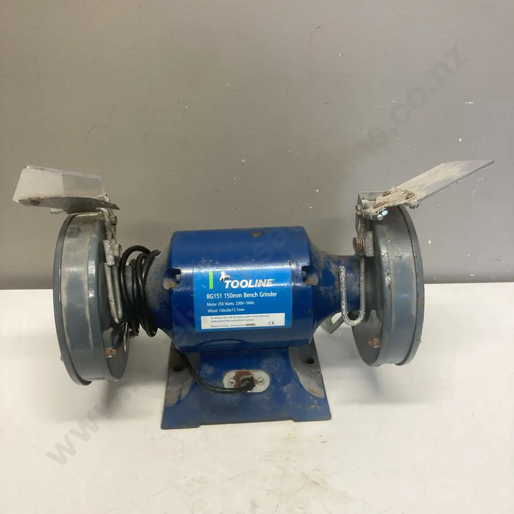Tooline BG151 150mm Bench Grinder, 250W Image 1++