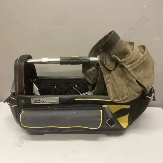 Stanley FatMax Extreme Tool Tote, Builders Apron, Tools, Nails, Stapler, Tie Down Etc