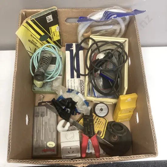 Box lot Soldering, Tools Etc