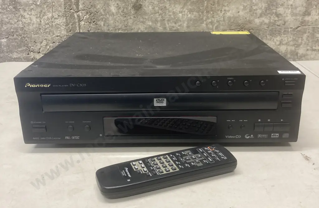 Pioneer DV-C503 With Remote Control, 5-disc Carousel DVD/CD Changer Image 1++