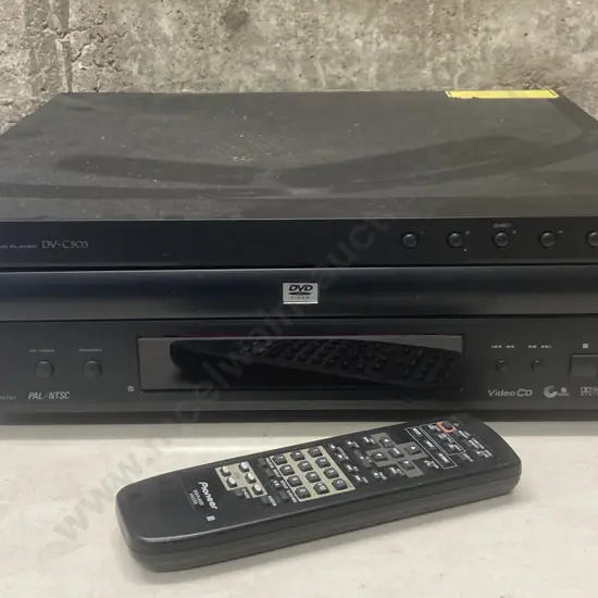 Pioneer DV-C503 With Remote Control, 5-disc Carousel DVD/CD Changer