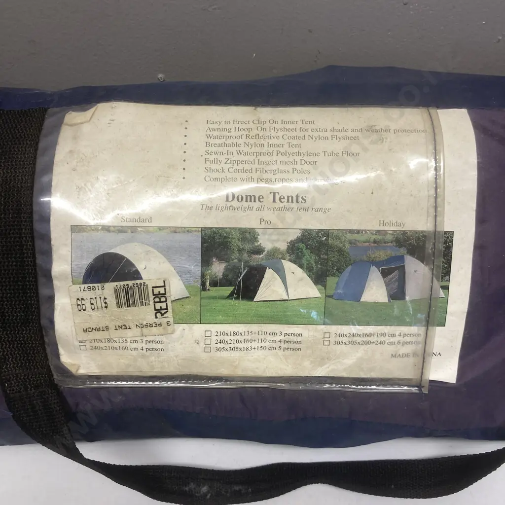 Dome tent - 3 Person Tent Standard Image 1++