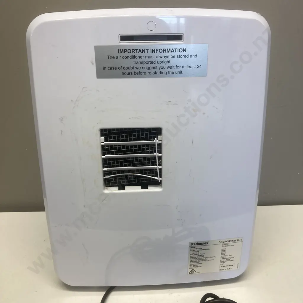 Dimplex Comfortair 3in1 Model DIM3IN1 (Air Conditioner, Ceramic Heater and 30L Dehumidifier) Image 1++