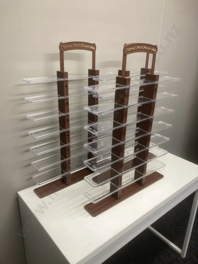 Lot of 3 x 72 x 51cm Plastic Modular Model Display Units Image 1++