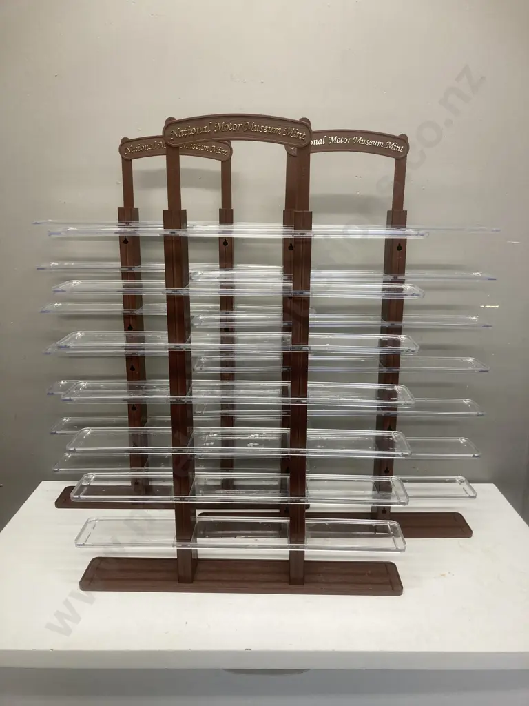Lot of 3 x 72 x 51cm Plastic Modular Model Display Units Image 1++