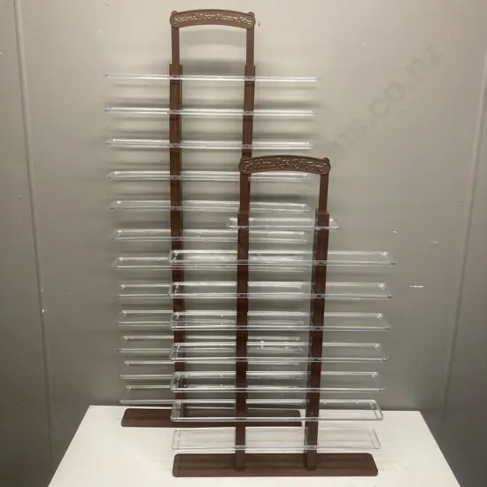 80 x 51cm & 111 x 51cm Plastic Modular Model Display Units With Spare Base Plates