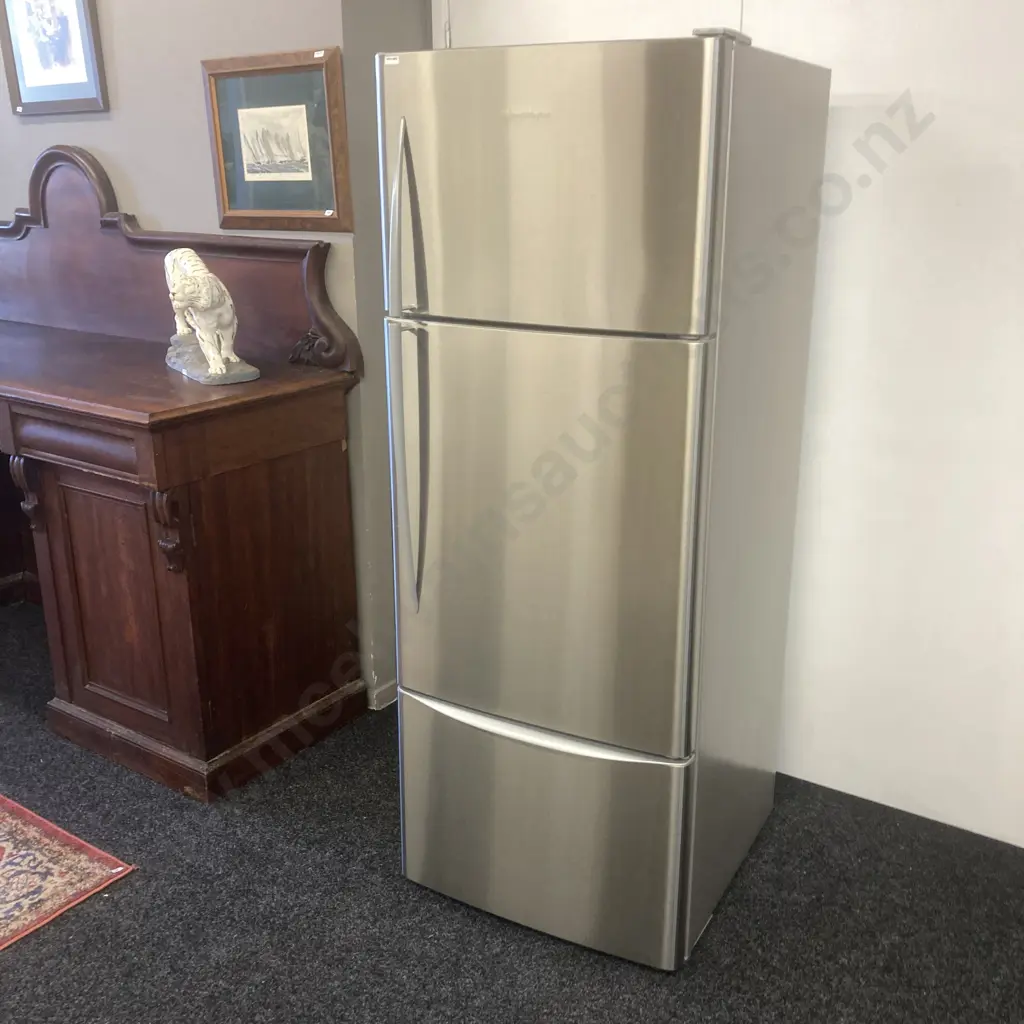 Fisher & Paykel E415H 3 Door Stainless Steel Fridge Freezer With Crisper Drawer, 411 Litre, #ALF272948 Image 1++