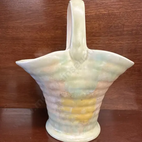 Vintage Beswick Basket Orange/Yellow/Green Tones 