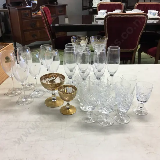 Selection Of Vintage Glasses