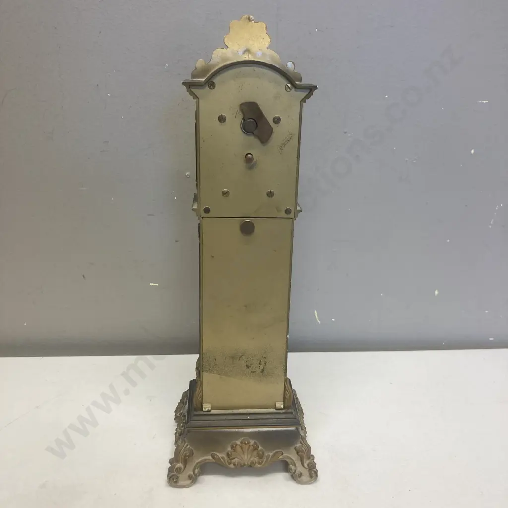 Vintage LSM 8-Day Key-Wind Miniature Grandfather Clock. 33cm Image 1++